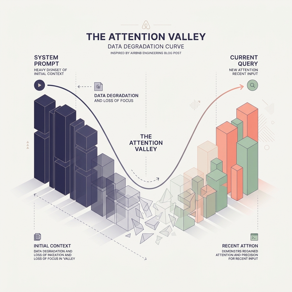 The Attention Valley Data Degradation Curve